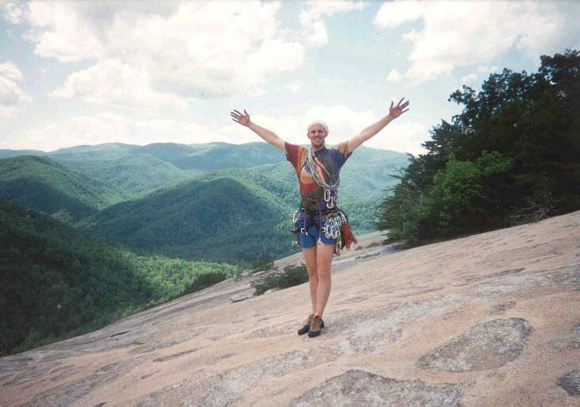 climbing stone mountain